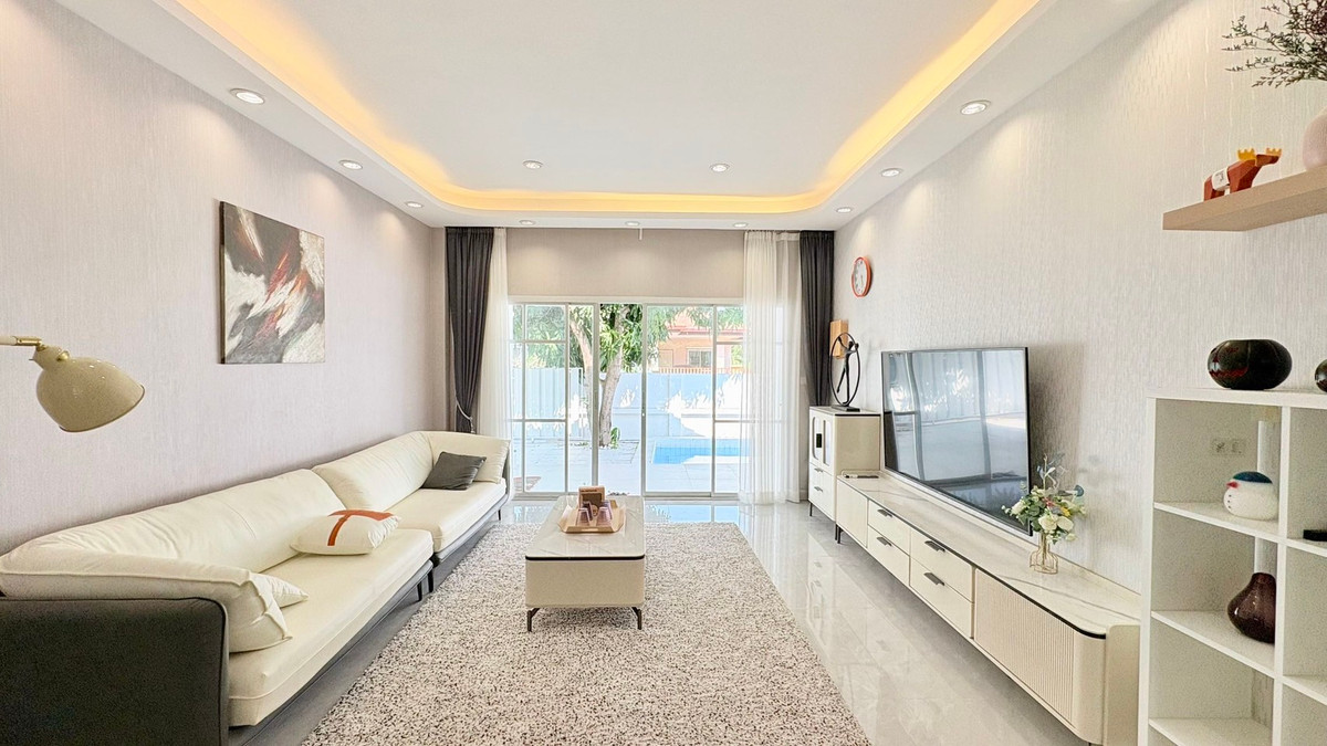 ขายพัทยา บางแสน ชลบุรี สัตหีบ : Pool villa for sale Pattaya tropical village phase 1 