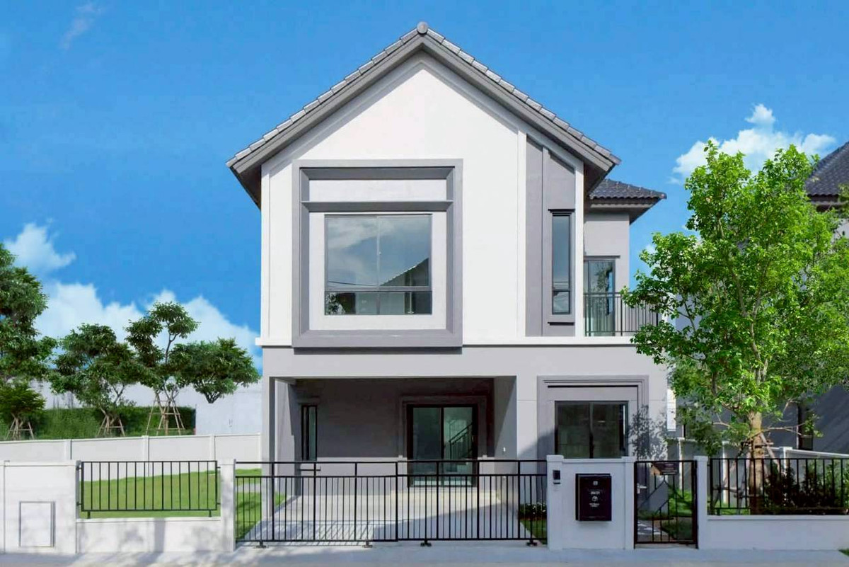 ขายบ้านฉะเชิงเทรา : บ้านเดี่ยวติดถนนบางนา-ตราด กม.39 ใกล้นิคมฯ เวลโกรว์