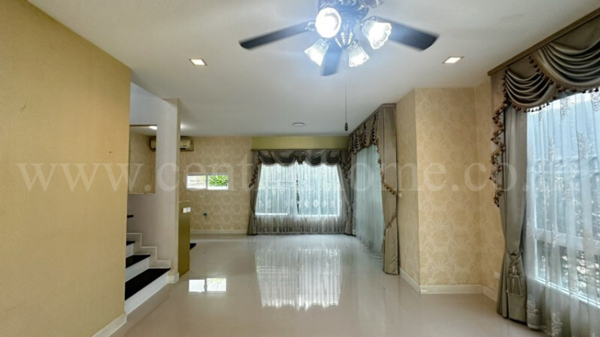 ขายบ้านปทุมธานี รังสิต ธรรมศาสตร์ : บ้านเดี่ยว ฮาบิเทีย บอนด์ ราชพฤกษ์ หลังมุม ต่อเติมครบ พร้อมอยู่