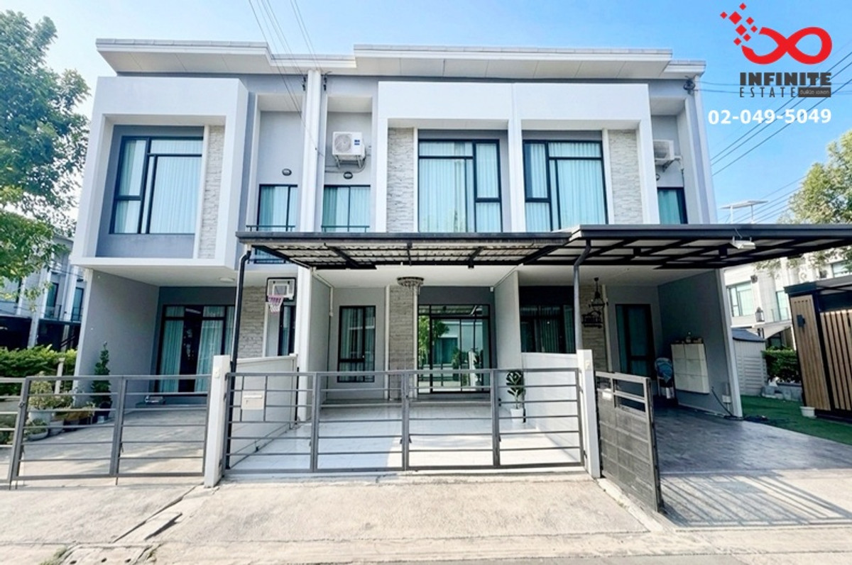 For SaleTownhomeNawamin, Ramindra : 2-story townhome for sale, Pleno Phahonyothin-Watcharapol 2, Sai Mai, beautifully decorated, ready to move in.