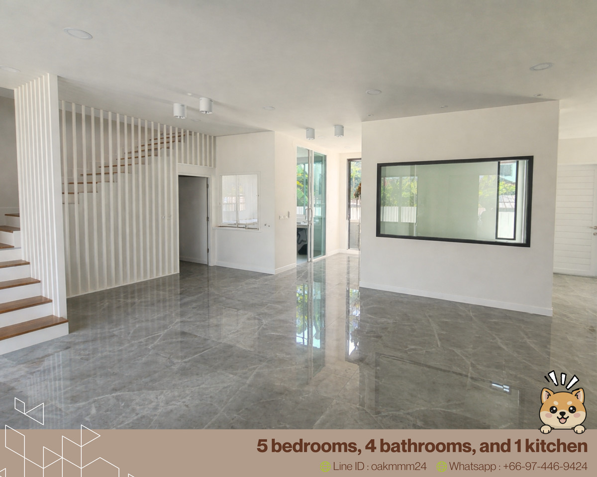 For RentHouseLadprao, Central Ladprao : 🏡 Spacious 2-Storey Detached House | Private @Ratchada32