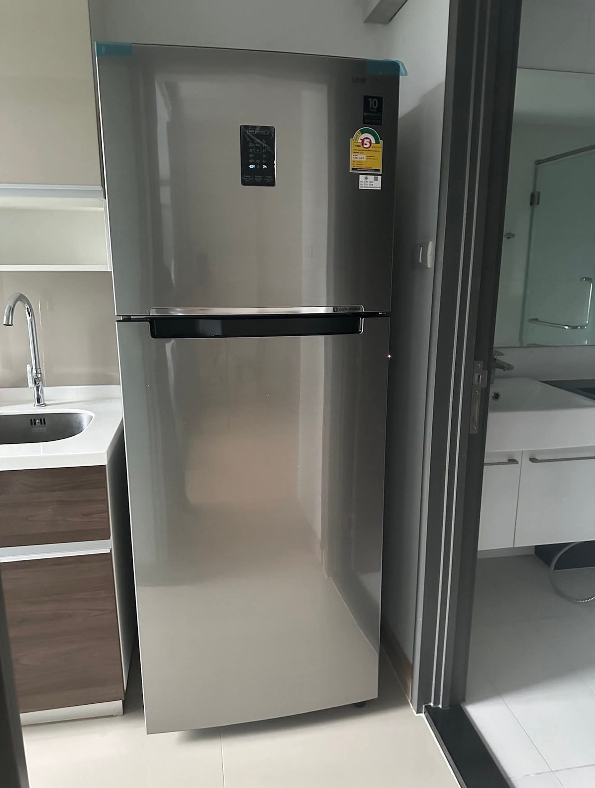 For RentCondoRama9, Petchburi, RCA : Condo for rent, Supalai Prime Rama9, beautiful corner room, fully furnished, ready to move in.