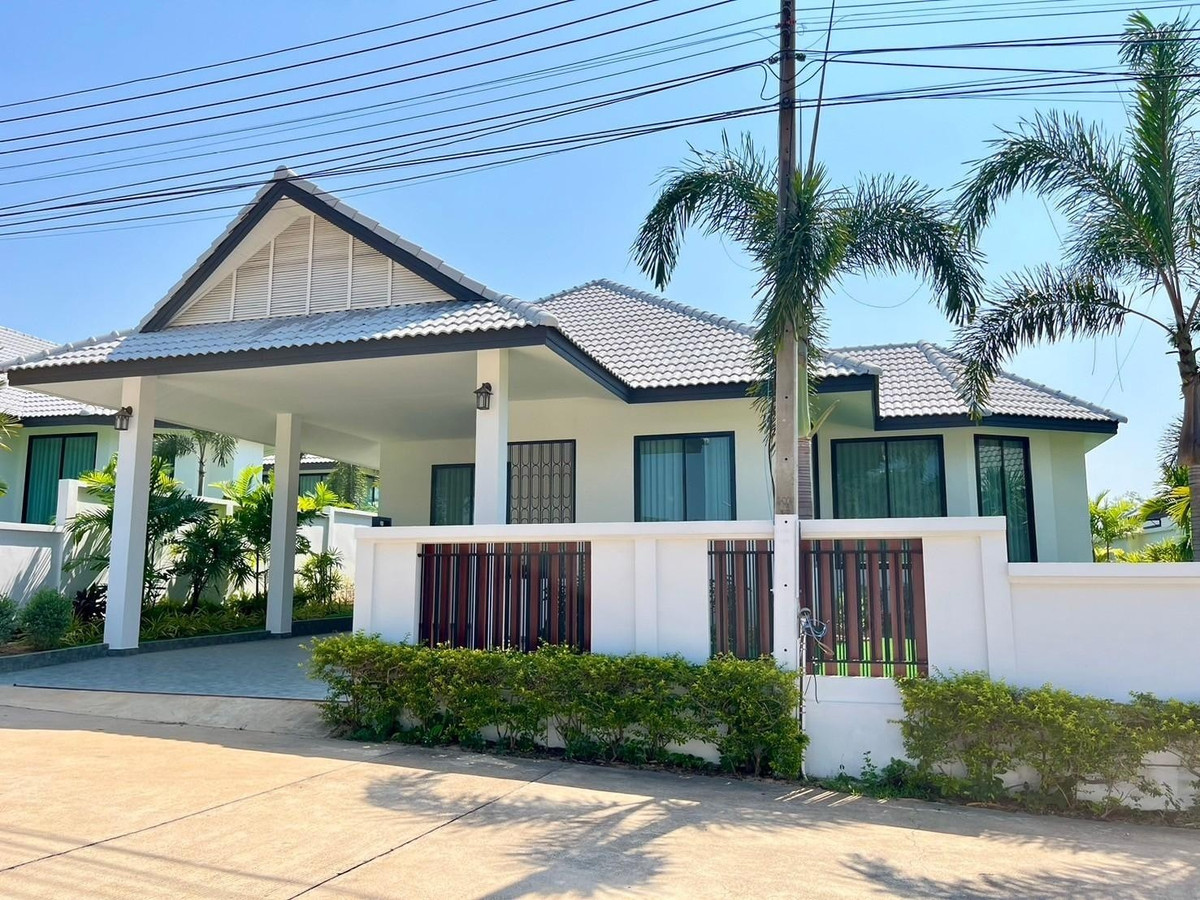 For SaleHousePattaya, Bangsaen, Chonburi : Detached House Nibbana Shade / 4 Bedrooms (FOR SALE) AM100