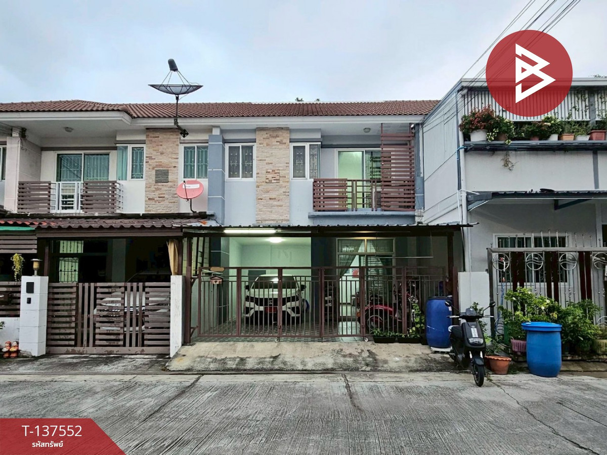 For SaleTownhomeSamut Prakan,Samrong : Townhouse for sale Subrungruang City Village, Samut Prakan, ready to move in
