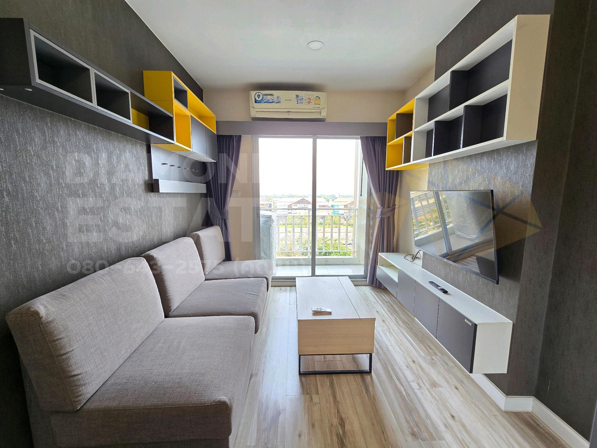 ให้เช่าคอนโดอยุธยา : ปล่อยเช่าคอนโดพลัส ติดโลตัส ห้องใหญ่ 30 ตรม