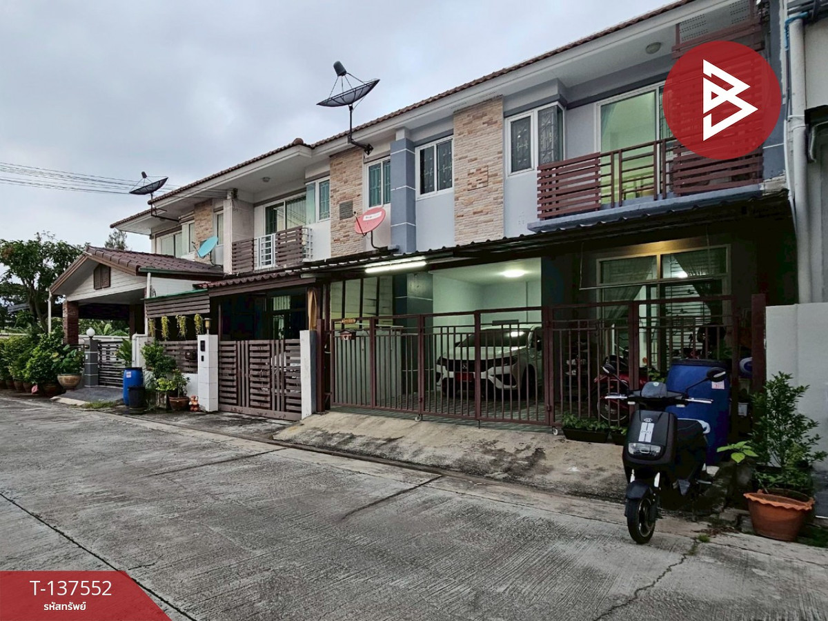 For SaleTownhomeSamut Prakan,Samrong : Townhouse for sale Subrungruang City Village, Samut Prakan, ready to move in
