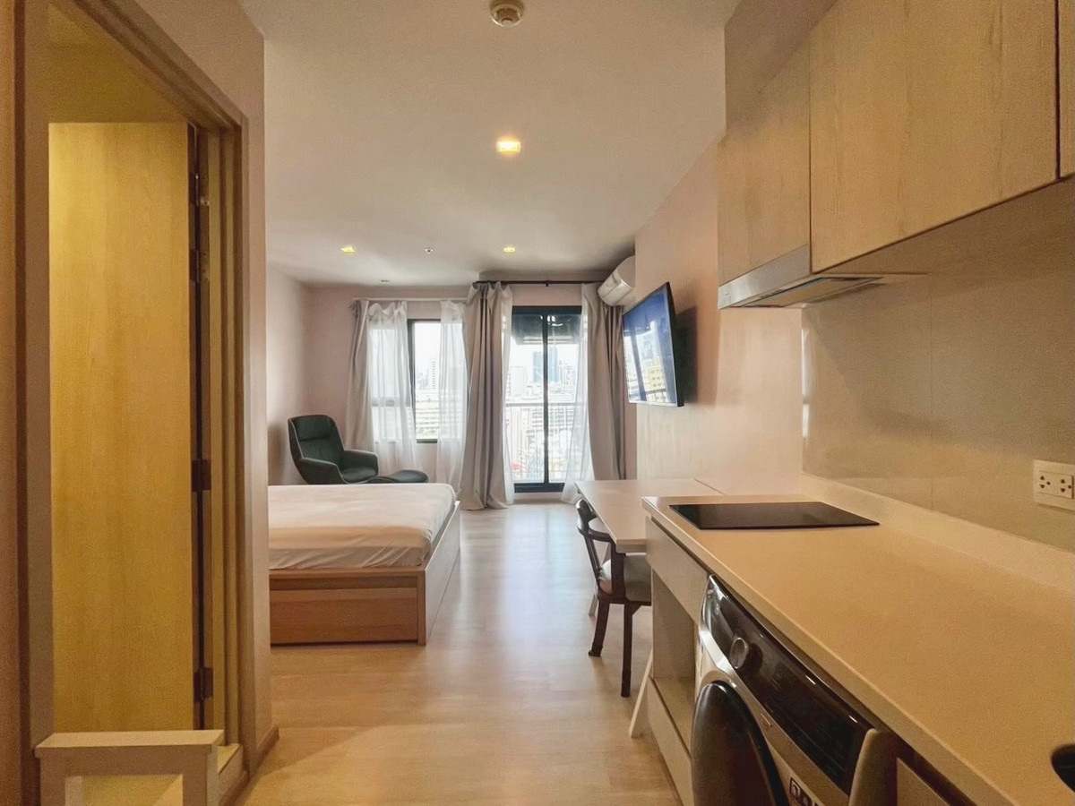 ขายคอนโดวิทยุ ชิดลม หลังสวน : ขาย Life One Wireless studio 28 ตรม. วิวฝั่งทิศตะวันตก (เจ้าของขายเอง)