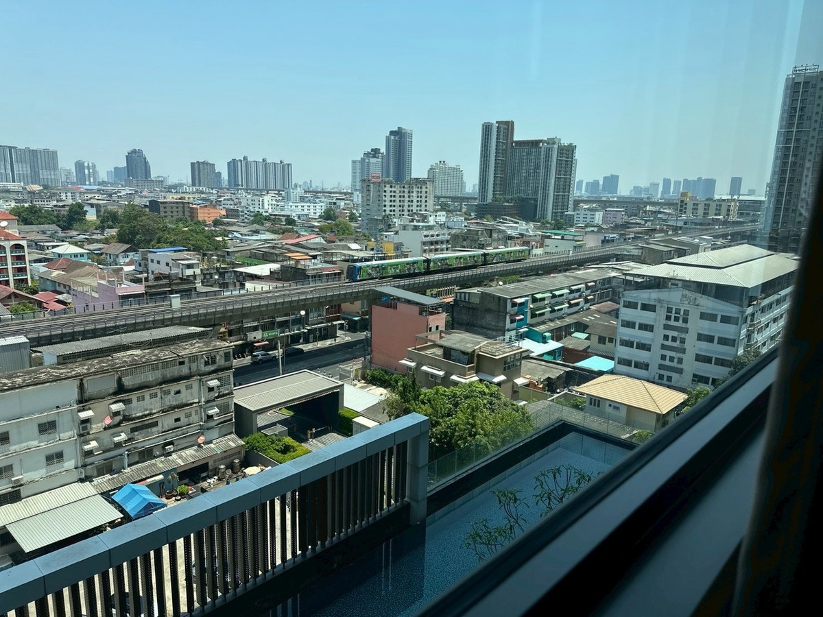 For RentCondoBang Sue, Wong Sawang, Tao Pun : 🎯For rent, The Stage Taopun Interchange, beautiful room, 10th floor, wide area 33 sq m., near MRT Tao Poon.