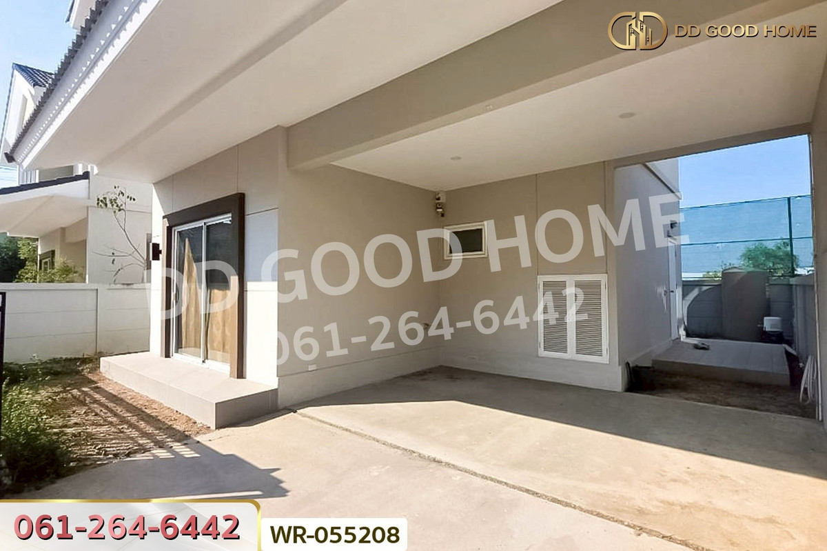 For SalePathum Thani,Rangsit, Thammasat : Twin House, Lake Forest Perfect Place New Ratchaphruek, Pathum Thani, near Robinson Srisaman WR-055208