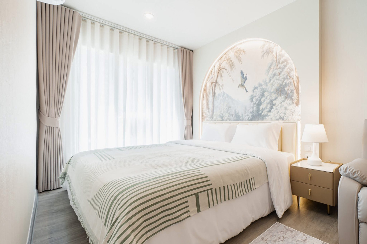 ให้เช่าคอนโดบางนา แบริ่ง ลาซาล : คอนโดใหม่ ชั้น 6 พร้อมเฟอร์นิเจอร์ ตกแต่งสวยงาม ให้เช่า ย่านบางนา ใกล้มหาวิทยาลัยเซาธ์อีสท์บางกอก เพียง 350 เมตร