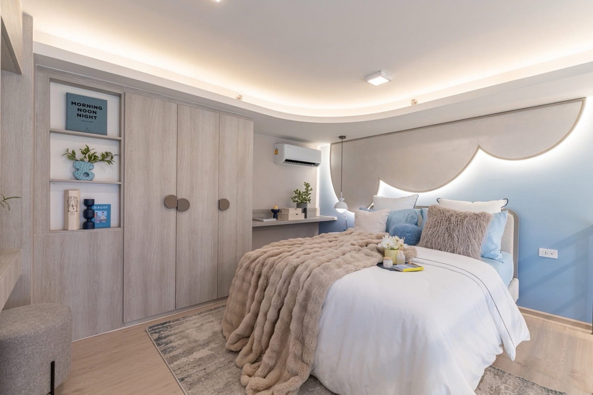 For SaleCondoKasetsart, Ratchayothin : 𝐂𝐎𝐁𝐄 Kaset-Sripatum, free down payment 𝐎 baht, light installments 𝟖,𝟗𝟎𝟎/month, new room, first hand, complete, ready to move in.