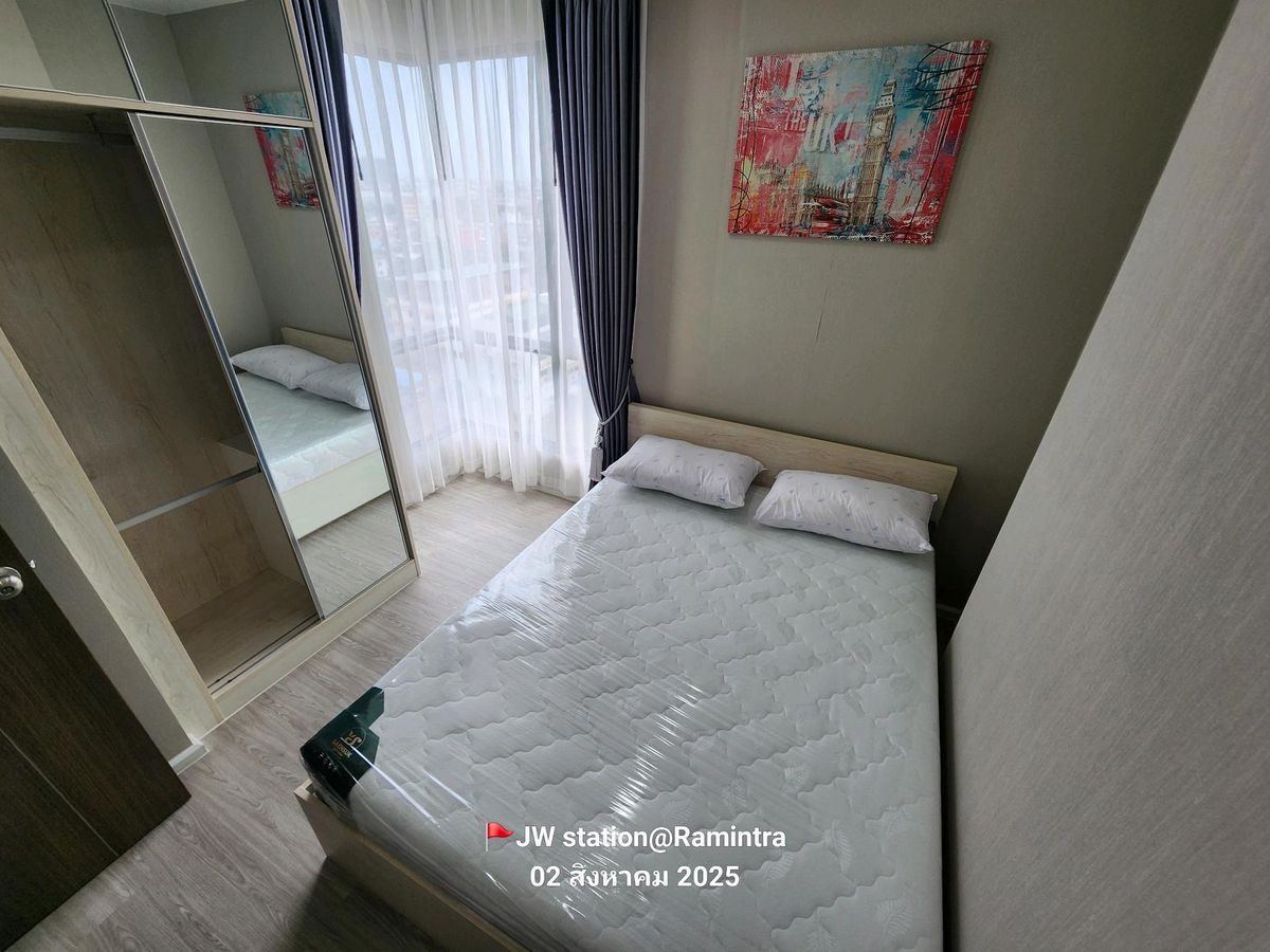 ให้เช่าคอนโดนวมินทร์ รามอินทรา : ปล่อยเช่าคอนโด เจดับบลิว สเตชั่น แอท รามอินทรา
