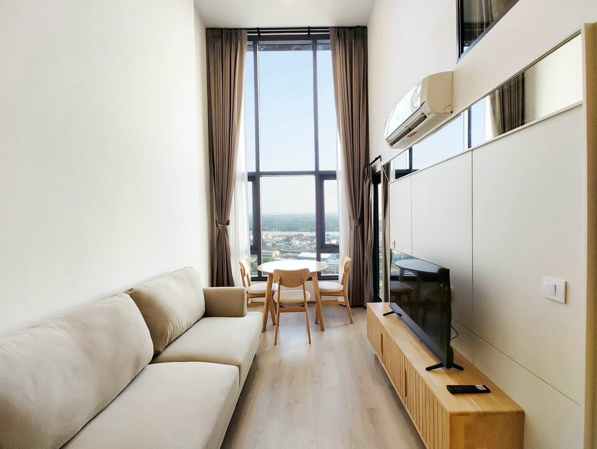 ให้เช่าคอนโดคลองเตย กล้วยน้ำไท : 【RENT-Brand-new duplex 2BEDS】  🌟Life Rama 4 - Asoke