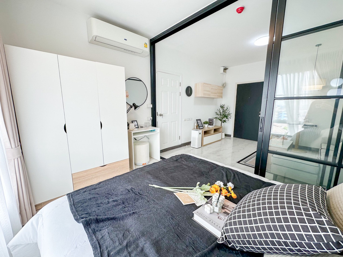 ขายคอนโดโชคชัย4 ลาดพร้าว71 : 🔥 The Tree ลาดพร้าว-วังหิน แต่งใหม่กริ๊บ✨ ชั้น 8 วิวโล่ง ลมดี อยู่แล้วรวย ตกแต่งเสร็จ 🧳 หิ้วกระเป๋ามาเลย