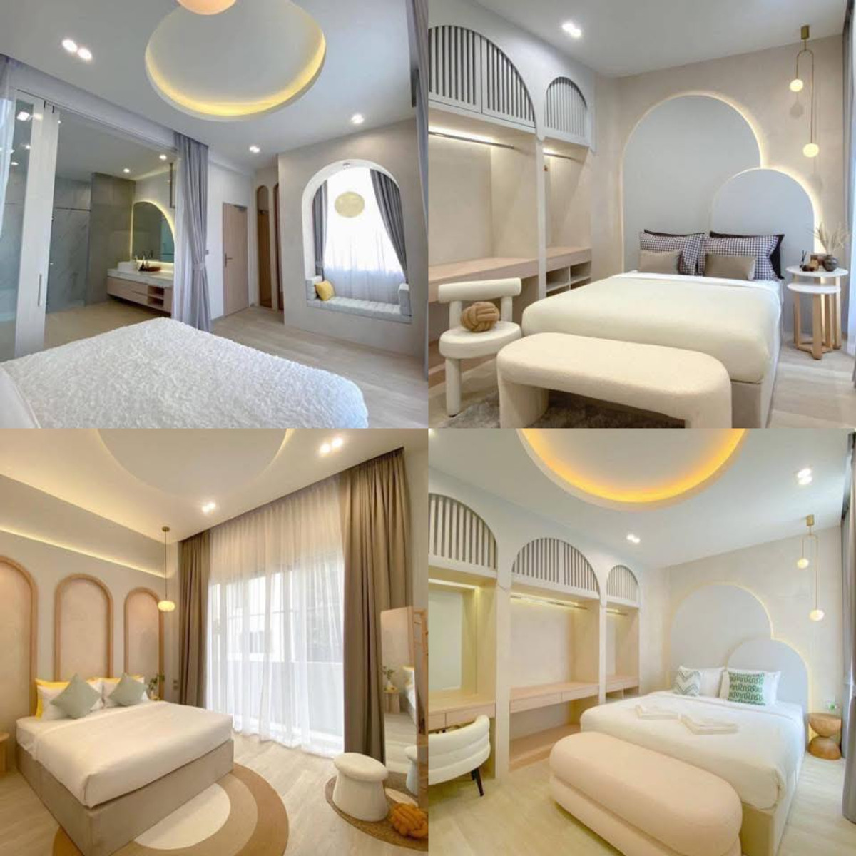 For RentPattaya, Bangsaen, Chonburi : For rent: Luxurious pool villa house, newly built, Huai Yai, Pattaya, suitable for living or doing business.