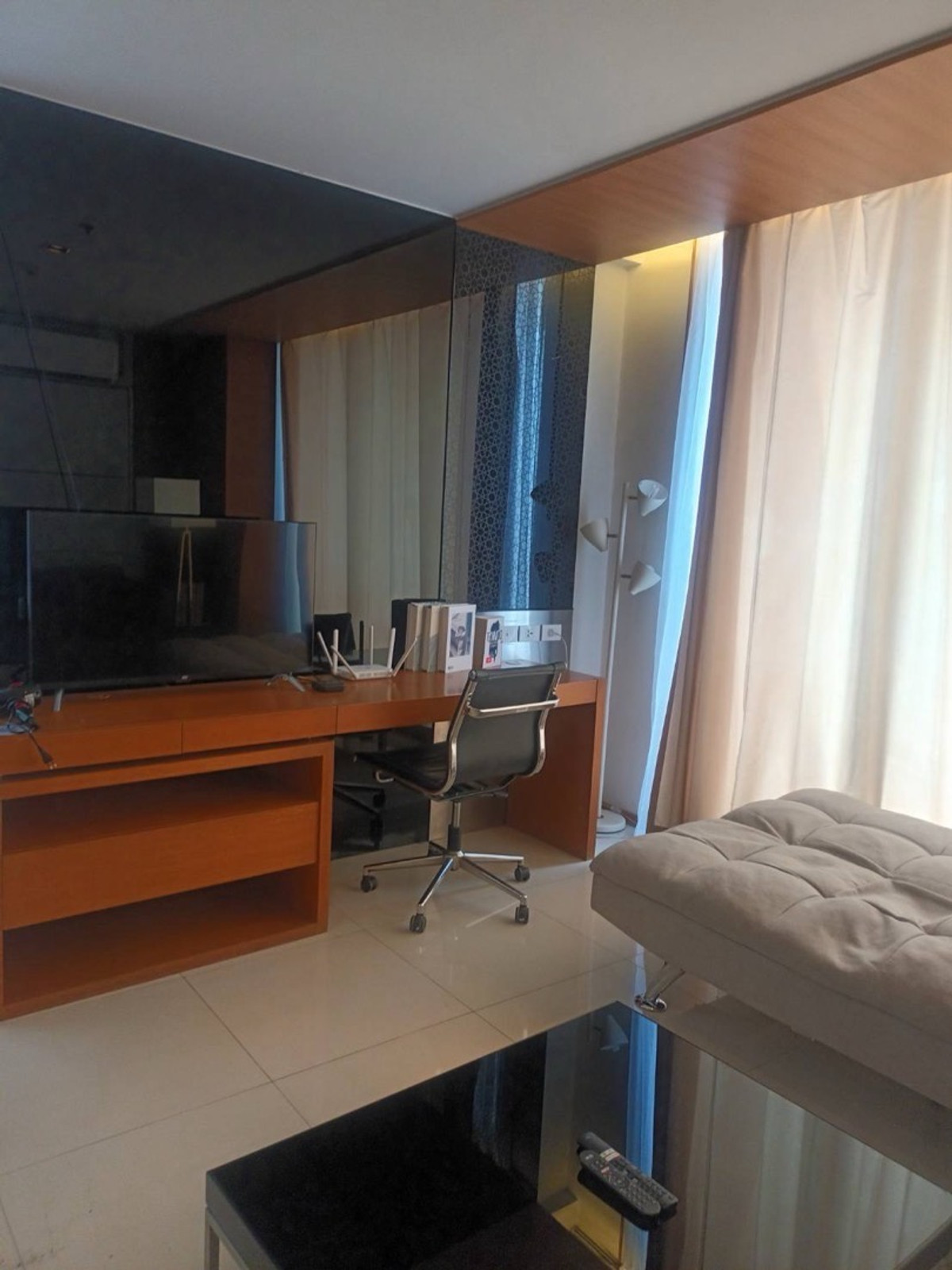 For RentCondoSathorn, Narathiwat : Sathorn Prime Residence for rent, 64 sq m, 25th floor, fully furnished, complete electrical appliances, has bathtub, 32,000 baht, WiFi included.