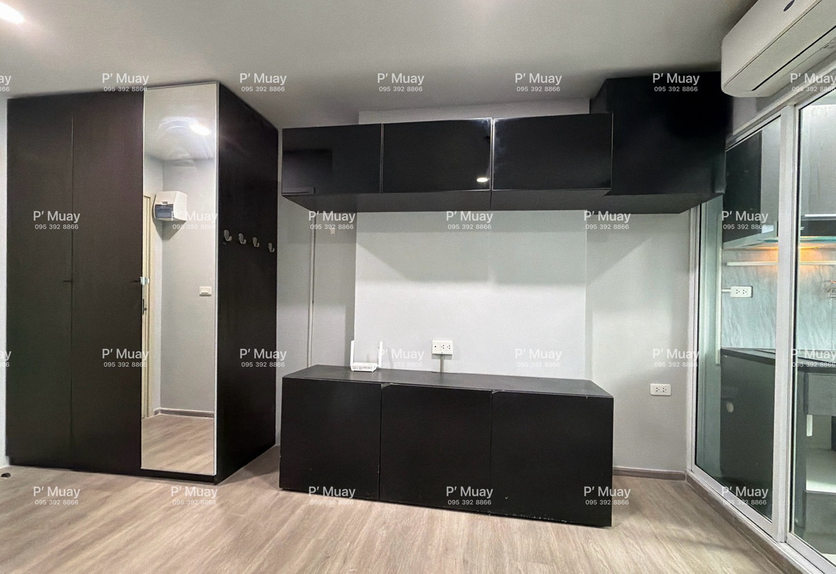 For SaleCondoBang Sue, Wong Sawang, Tao Pun : Beautiful room in loft style 🩶🤍 IKEA furniture, building in front of the building 🅱️ #RegentHome Bangson 28 ❤️ 1.43 million baht‼️