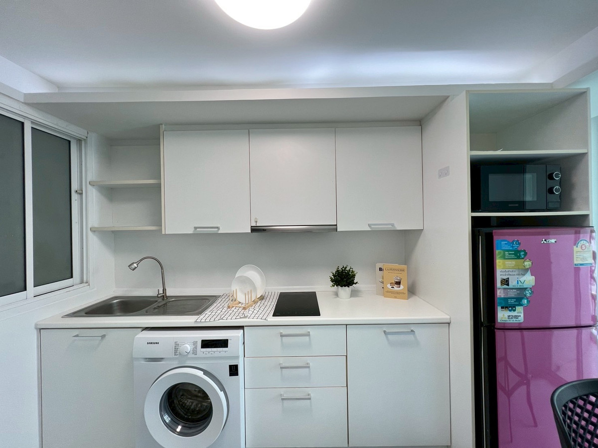 ขายคอนโดลาดพร้าว101 แฮปปี้แลนด์ : ห้องใหญ่ ติดถ.ลาดพร้าว 112-114 พร้อมอยู่ ที่จอดรถเยอะมาก นัดดูห้อง 099-7829466