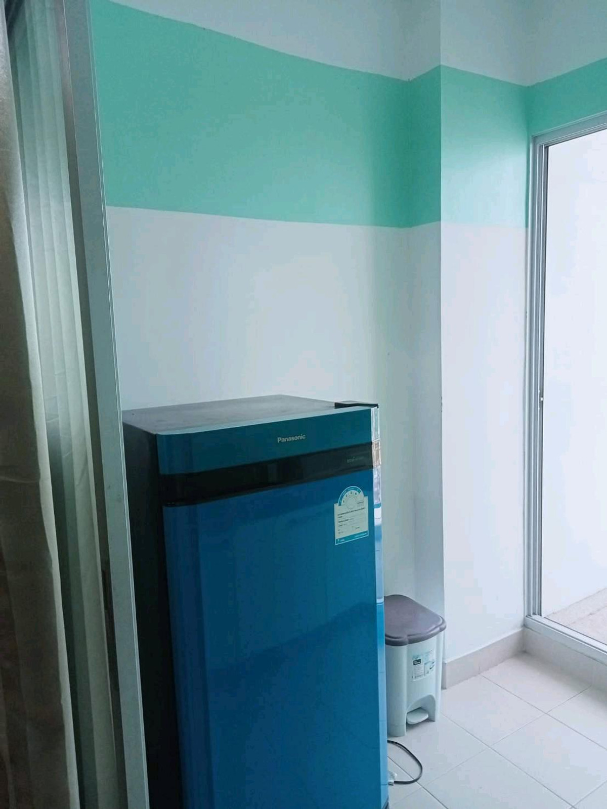 For RentCondoBang kae, Phetkasem : Condo near BTS BangWa Interchange MRT, in front of the road, convenient travel, make an appointment to view the room.