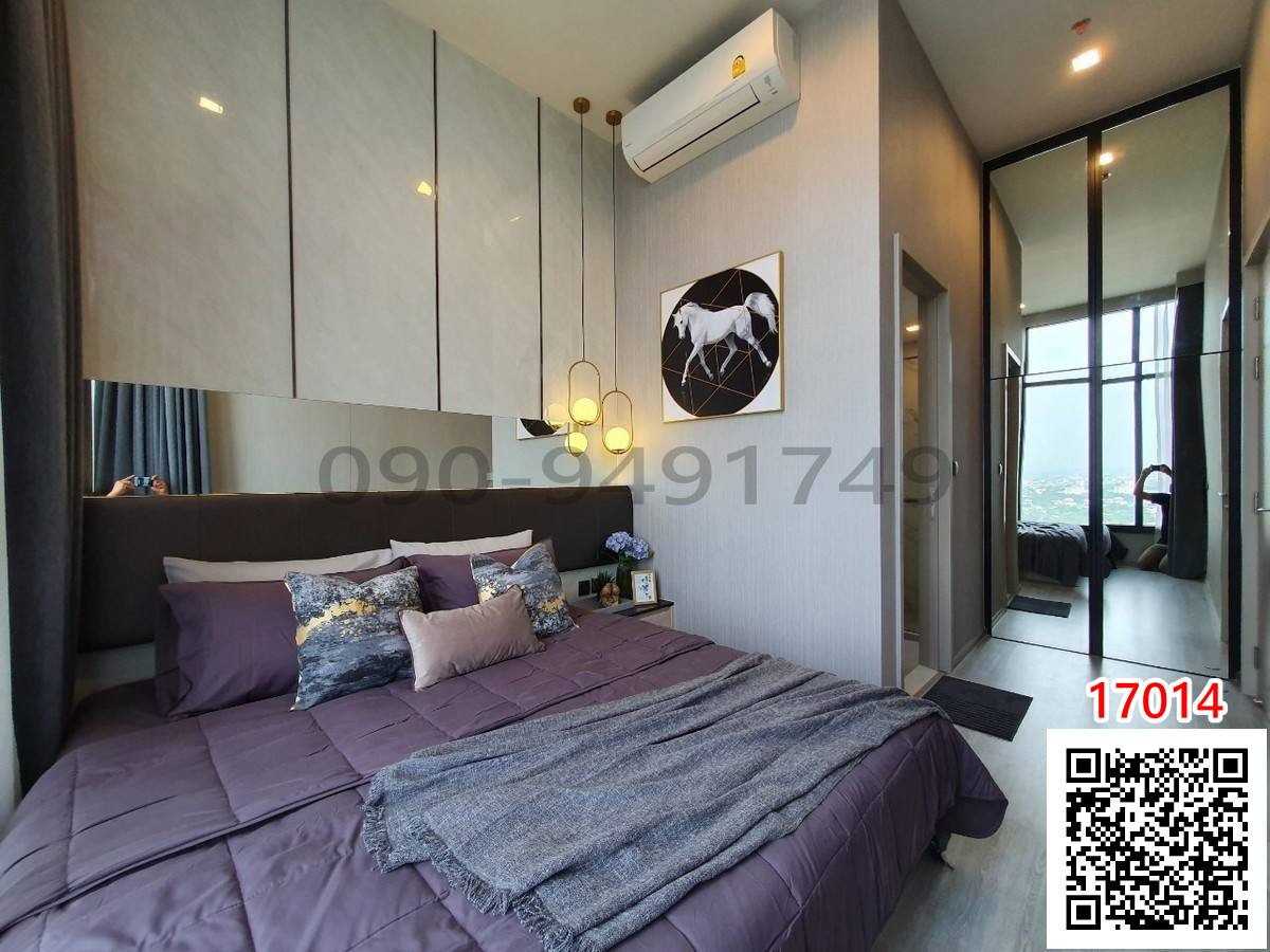 ให้เช่าคอนโดอ่อนนุช อุดมสุข : เช่า คอนโด The Line Sukhumvit 101 ใกล้รถไฟฟ้า BTS ปุณณวิถี 250 เมตร