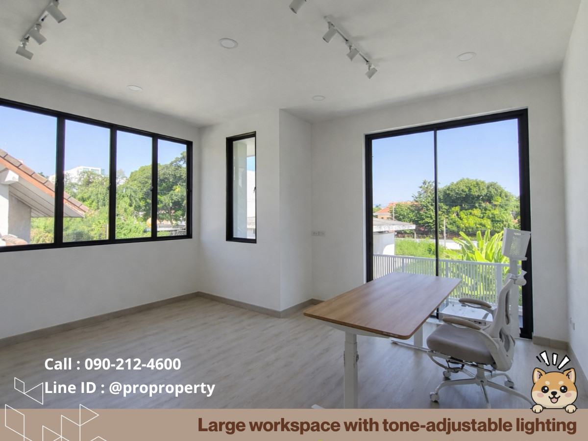 ให้เช่าบ้านรัชดา ห้วยขวาง : บ้านเดี่ยวให้เช่า บนทำเลศักยภาพ! ซอยรัชดา 32 บ้านเดี่ยวสร้างใหม่ 108 ตร.ว.