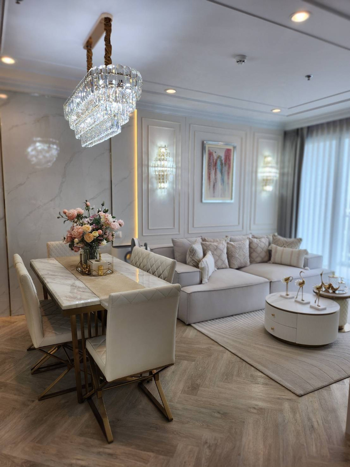 For SaleCondoRama3 (Riverside),Satupadit : Condo for sale Supalai Riva Grande Rama 3, high floor, beautiful view, 2 bedrooms, 75 sq m., ready to move in, 28th floor, fully furnished, good location.