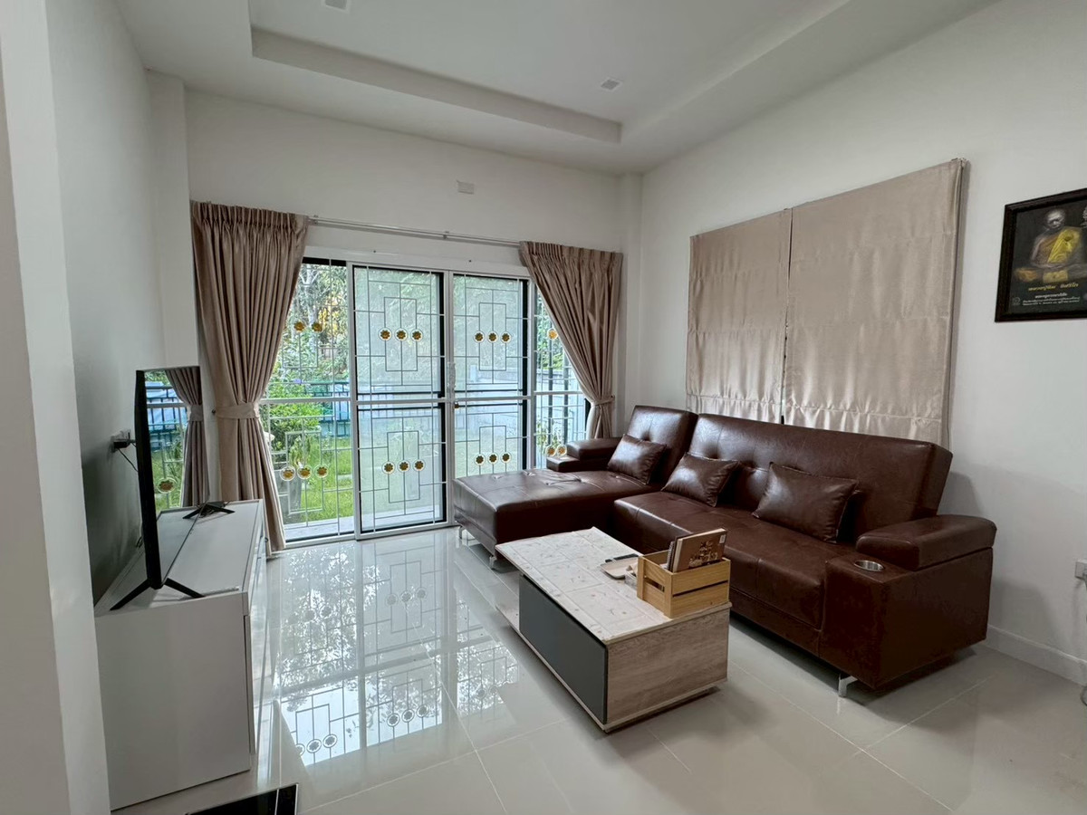 For SaleHouseRayong : Single house for sale, prime location, Sap Anan Living Home Project, Ban Khai District, Rayong Province.