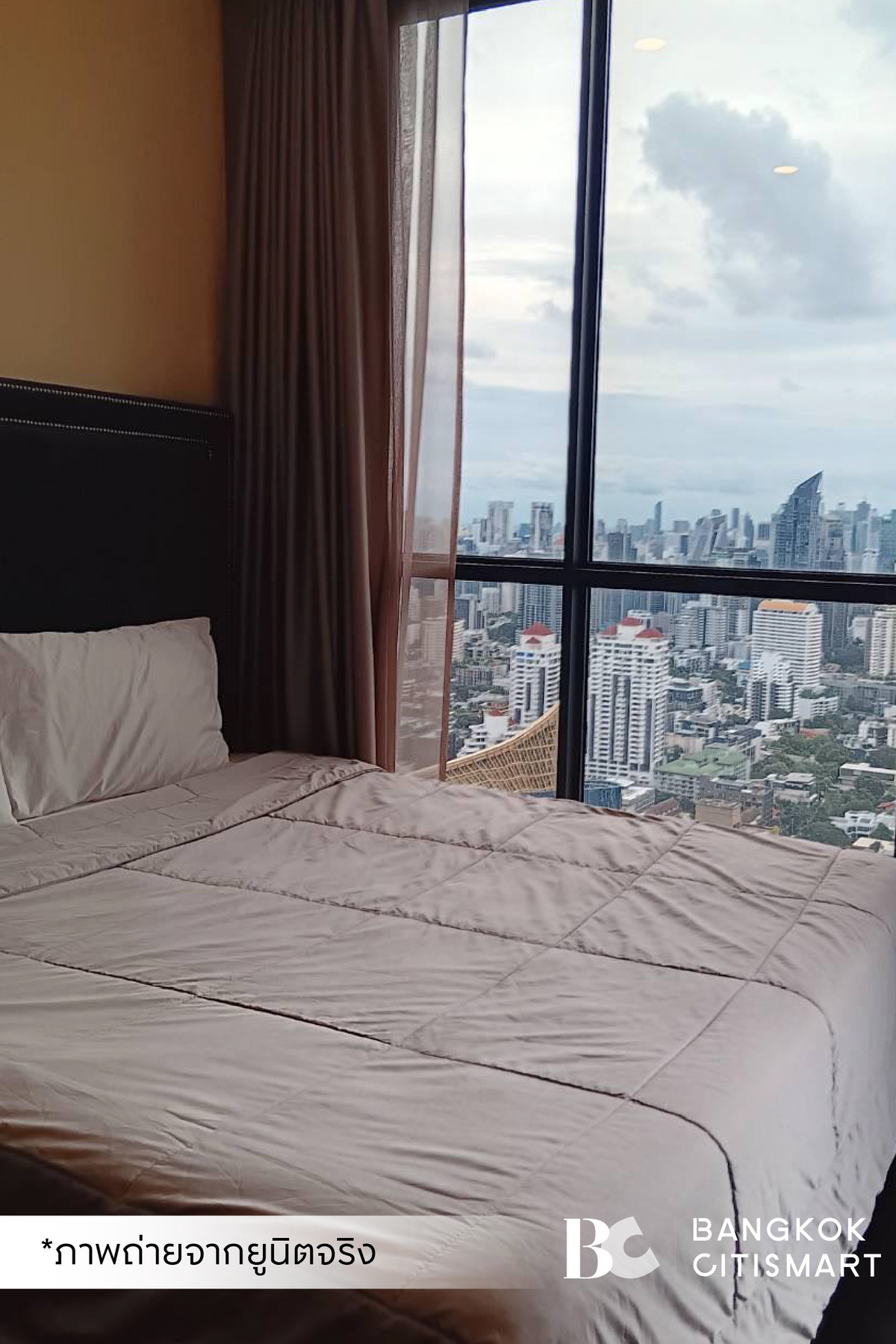 For RentCondoSukhumvit, Asoke, Thonglor : 🔥 Ready to move in, Park Origin Thonglor (1 bedroom, 37sq.m.), high floor unit, city view, unblocked view. Interested: 095-370-1451 (Kate)