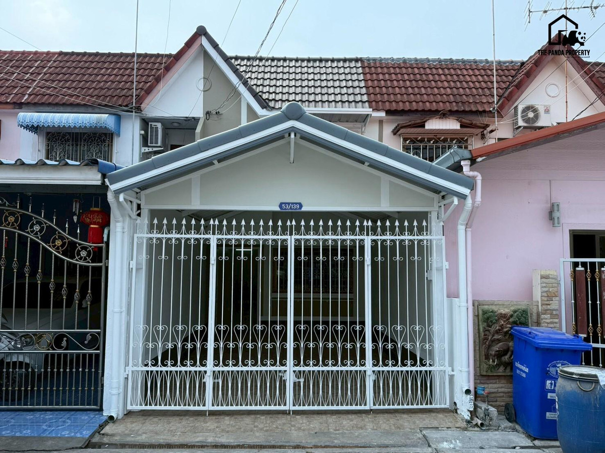 ขายทาวน์โฮมสมุทรปราการ สำโรง : หมู่บ้านพรทิพย์ ใกล้สนามบินสุวรรณภูมิ 