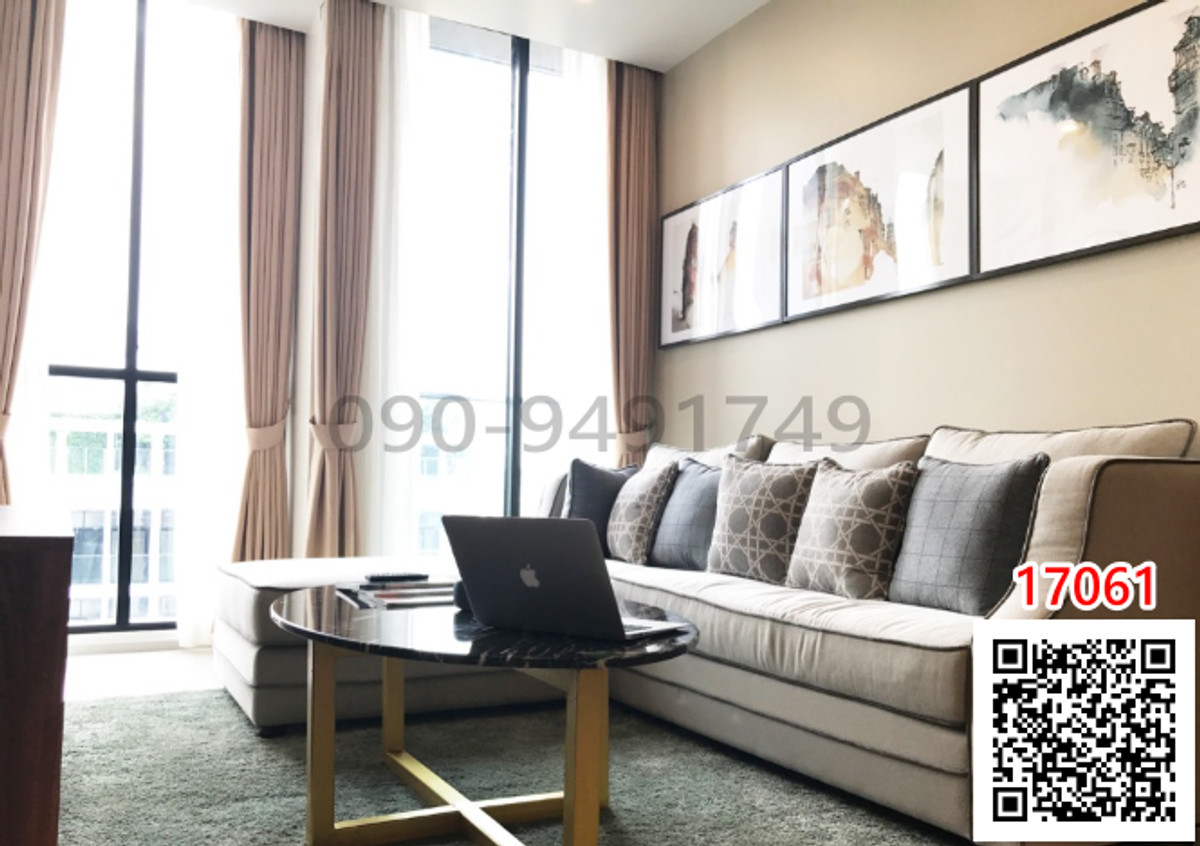 ให้เช่าคอนโดวิทยุ ชิดลม หลังสวน : เช่า คอนโด โนเบิล เพลินจิต(Noble Ploenchit) One bedroom ห้องใหญ่ 56 ตรม. ติด BTS เพลินจิต
