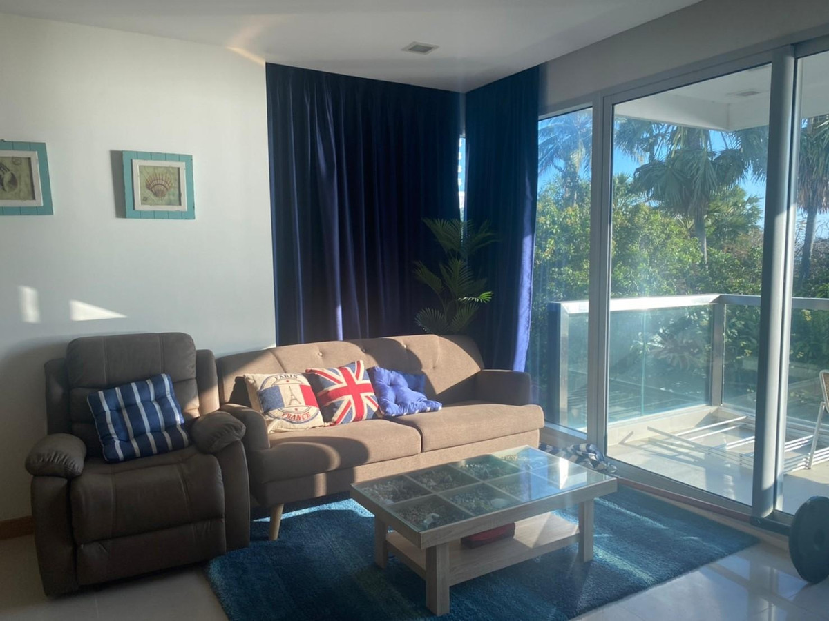 For RentCondoPattaya, Bangsaen, Chonburi : For Rent The Palm Wongamat Beach Fully Furnished S03-0878