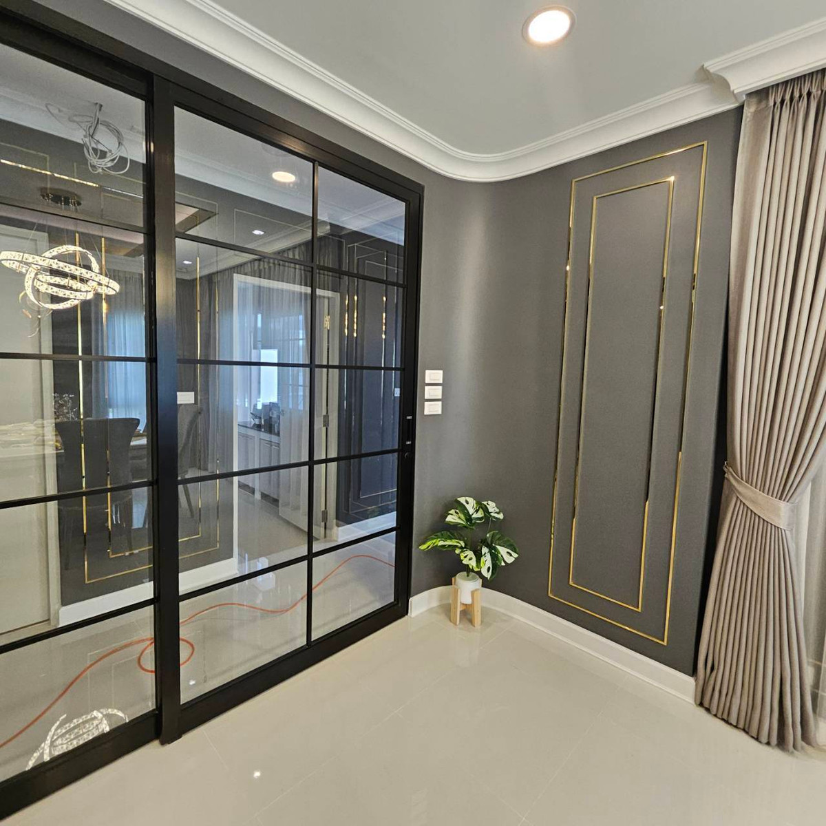 ให้เช่าบ้านบางนา แบริ่ง ลาซาล : ให้เช่าบ้านหรู Fully Furnished  โครงการ Centro Bangna-Srinakarin ใกล้ Mega Bangna (SA-01)