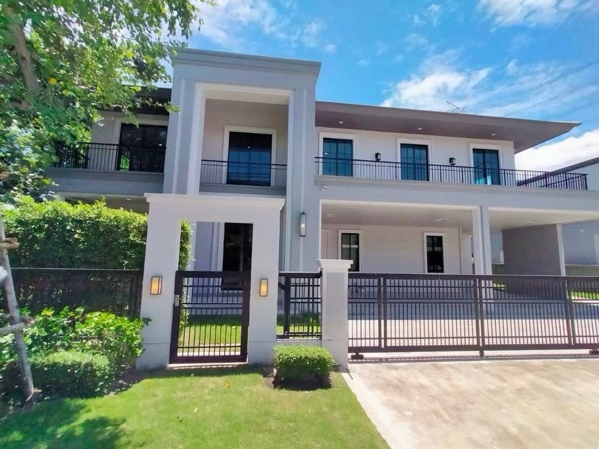 ขายบ้านแจ้งวัฒนะ เมืองทอง : ขายบ้านเดี่ยวหรู แจ้งวัฒนะ หลังใหญ่ที่สุดในโครงการ Setthasiri Chaengwattana – Prachachuen 2 บ้านใหม่ไม่เคยอยู่ ใกล้ทางด่วนศรีสมาน ราคา 27.9 ล้านบาท