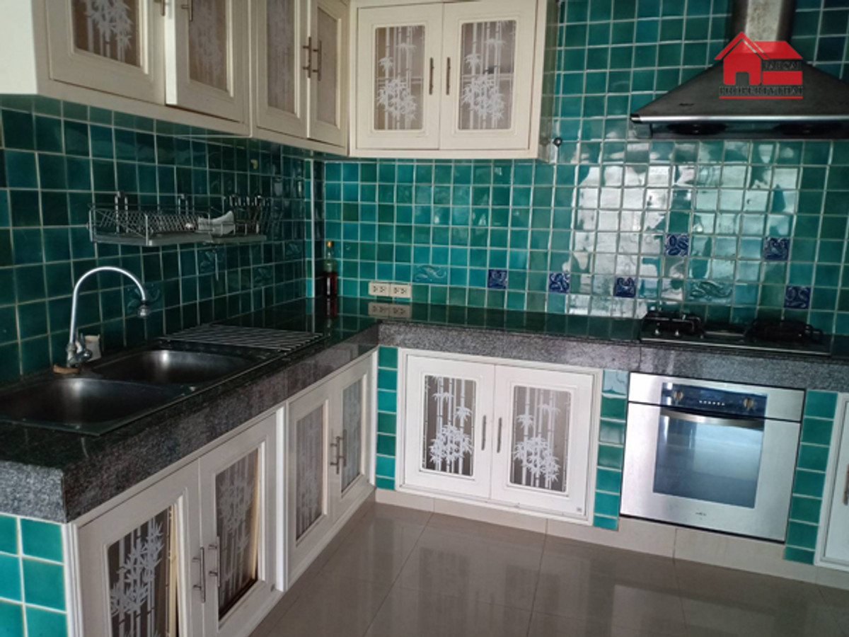 For RentHouseOnnut, Udomsuk : 2-story detached house for rent, area 120 square meters, 4 bedrooms, 4 bathrooms, air conditioning, fully furnished, Sukhumvit Road 103, Soi Udomsuk, near Central Bangna, rental price 28,000 baht/mo.