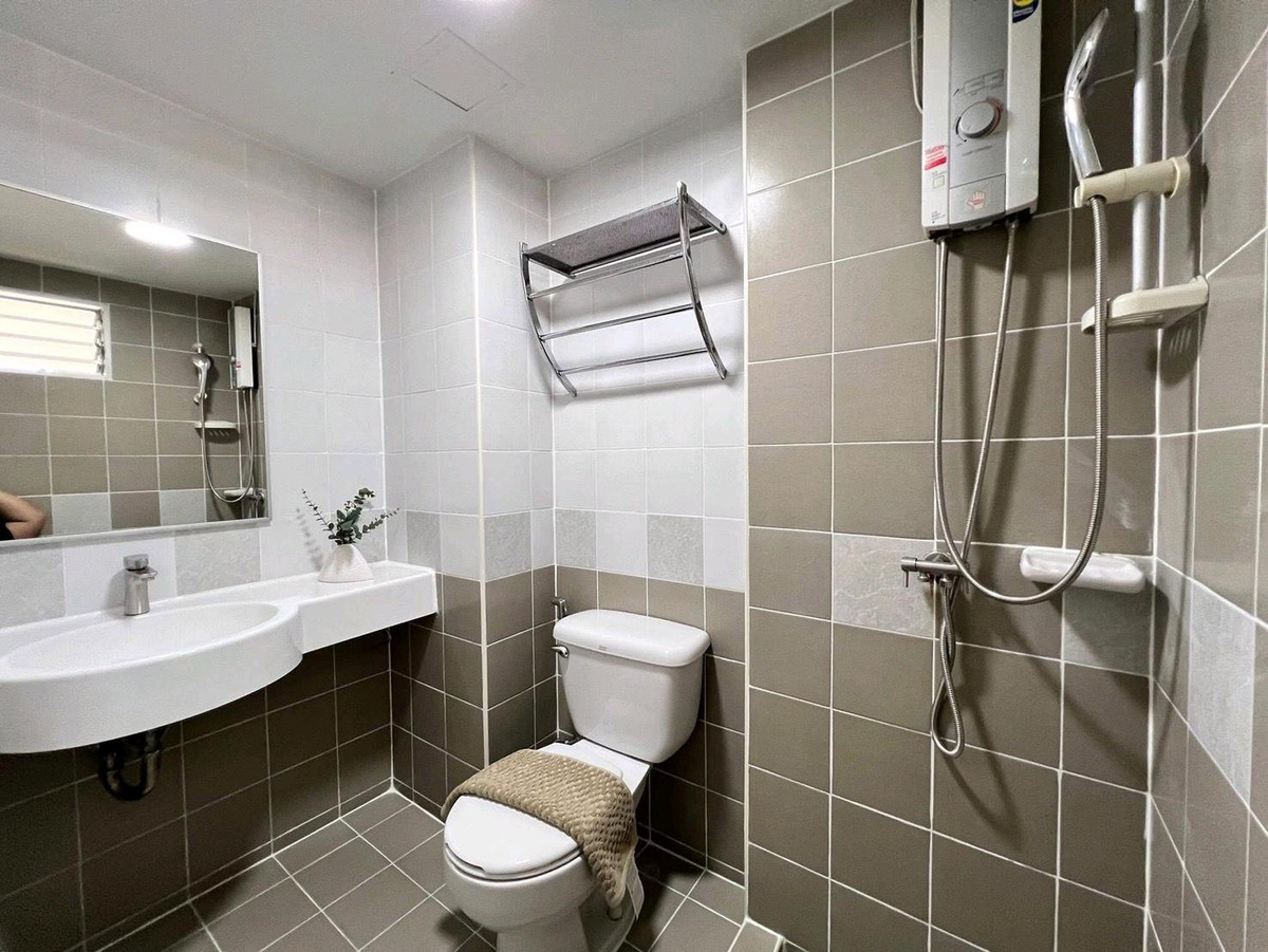 ขายคอนโดรามคำแหง หัวหมาก : ขายห้องสวยมินิมอล 1 นอน 28 ตรม. B4 ชั้น 7