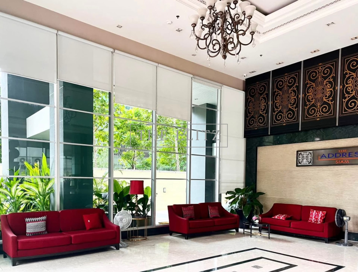 For SaleCondoRatchathewi,Phayathai : ✨ The charm of Timeless Luxury ✨ The Address Siam, the room is in neat condition. Premium materials Premium and private neighborhood society 🎉