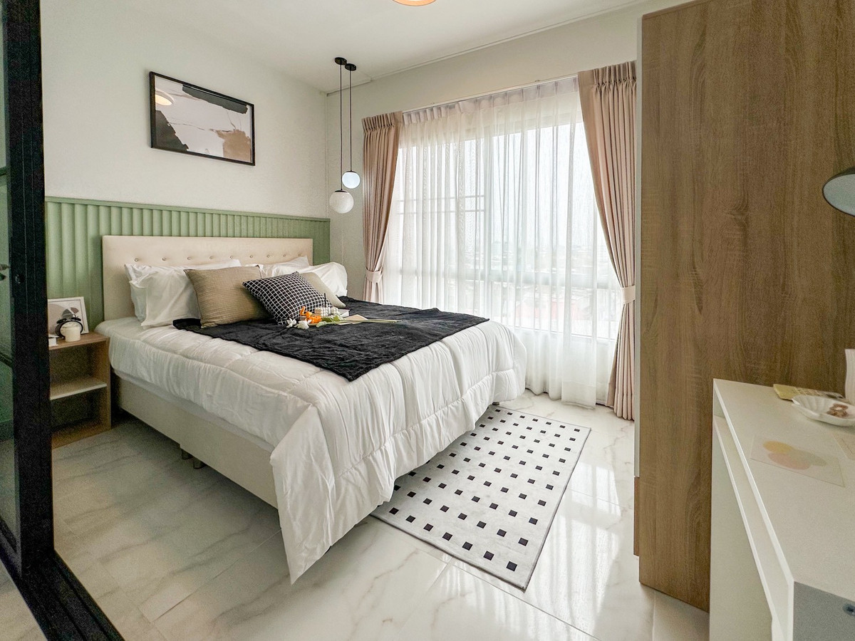 ขายคอนโดโชคชัย4 ลาดพร้าว71 : 🔥 The Tree ลาดพร้าว-วังหิน แต่งใหม่กริ๊บ✨ ชั้น 8 วิวโล่ง ลมดี อยู่แล้วรวย ตกแต่งเสร็จ 🧳 หิ้วกระเป๋ามาเลย