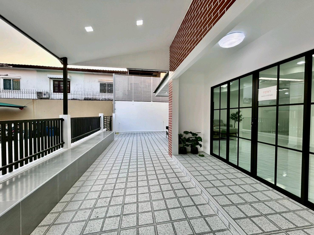 For SaleHouseNawamin, Ramindra : 2-storey detached house, beautifully decorated, ready to move in, location next to the road along Khlong Song. 
Price only 4,990,000 baht