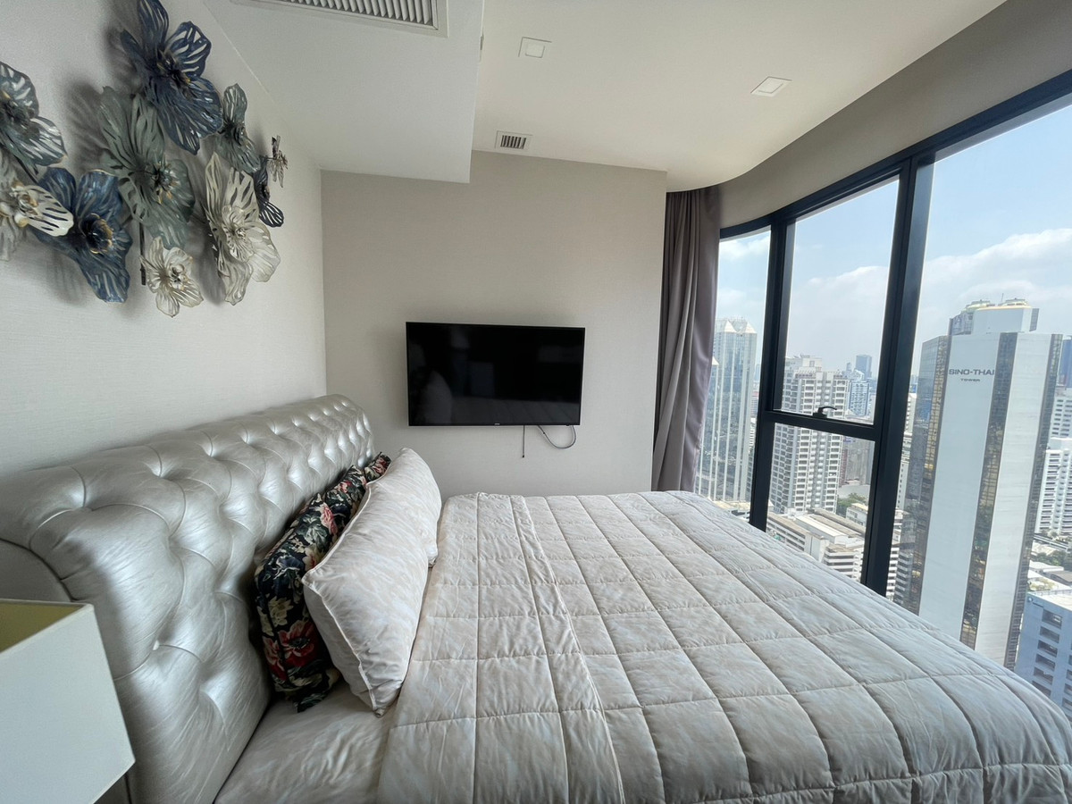 ให้เช่าคอนโดสุขุมวิท อโศก ทองหล่อ : ปล่อยเช่า Ashton Asoke 2ห้องนอน 1ห้องน้ำ แต่งเฟอร์นิเจอร์ครบ! พร้อมเข้าอยู่!