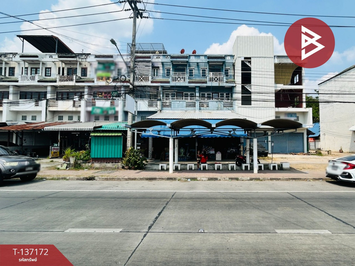 ขายอาคารพาณิชย์ราชบุรี : ขายด่วนอาคารพาณิชย์ 2 คูหาติดถนน เนื้อที่ 52 ตารางวา ต.เกาะพลับพลา ราชบุรี