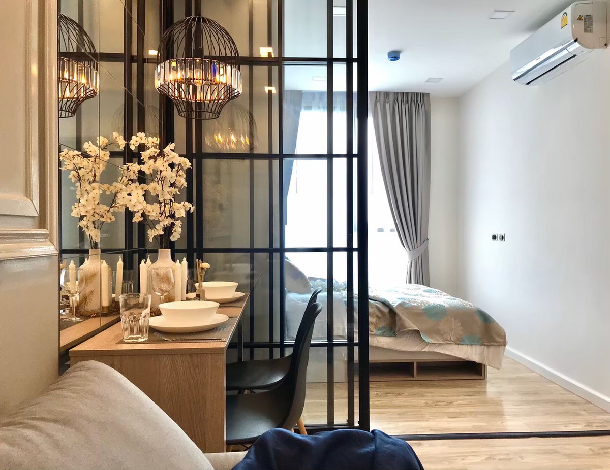 For SaleCondoChokchai 4, Ladprao 71, Ladprao 48, : !! Beautiful room, Condo for sale, Groove Ratchada-Ladprao.