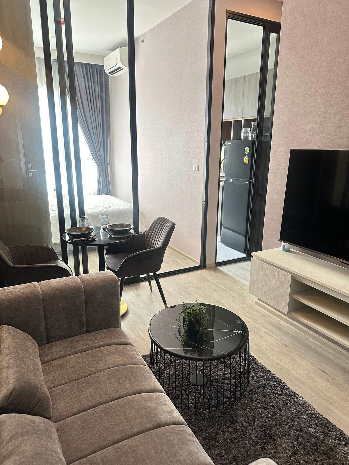 ให้เช่าคอนโดอ่อนนุช อุดมสุข : 👉 🚨 20,000 ด่วน! KnightsBridge Prime Onnut ชั้น 33 วิวโค้งแม่น้ำ ใกล้ BTS