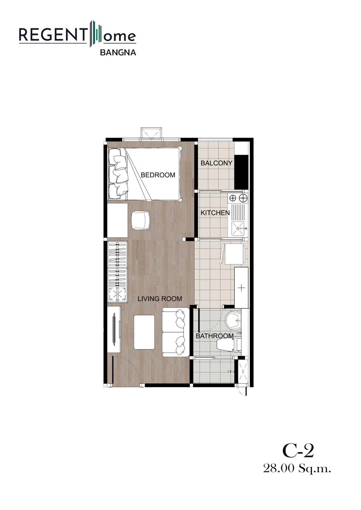 ให้เช่าคอนโดบางนา แบริ่ง ลาซาล : ⭐️คอนโดใหม่ ⭐️ ให้เช่า รีเจ้นท์ โฮม บางนา-ใกล้ BTS บางนา 350 เมตร⭐️