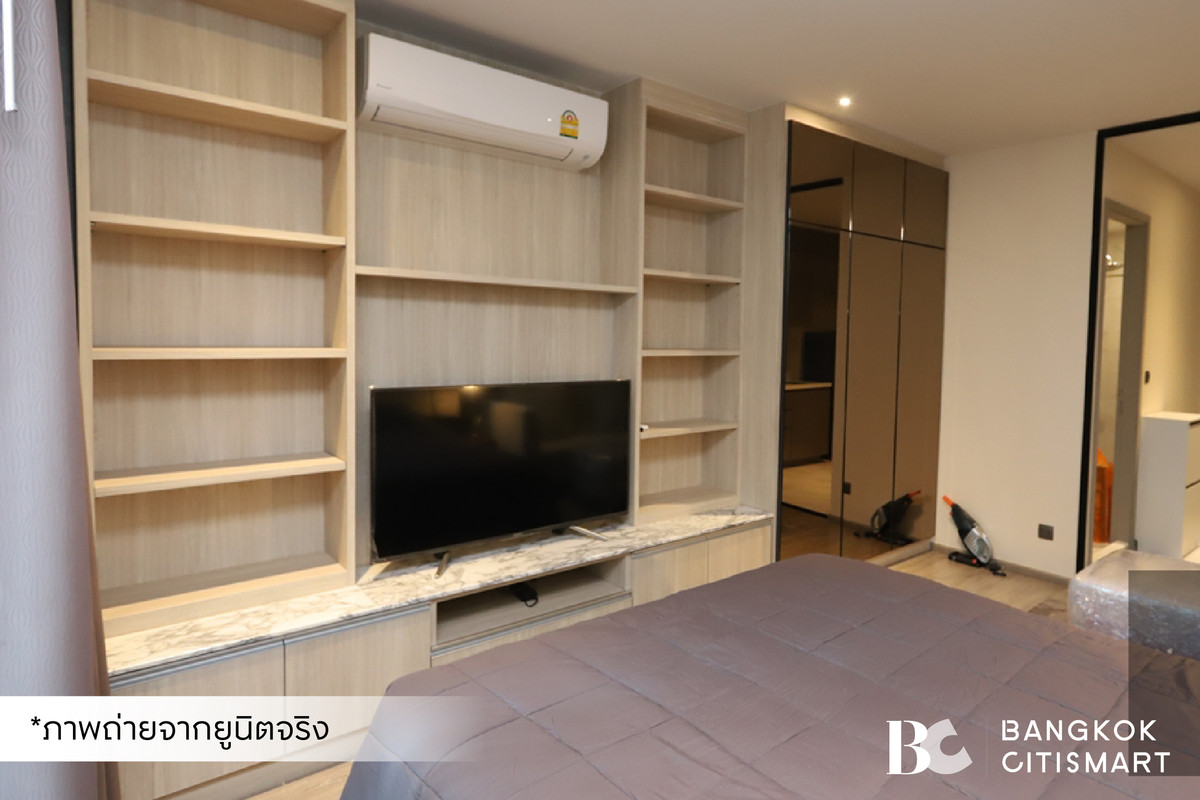 ให้เช่าคอนโดสุขุมวิท อโศก ทองหล่อ : 🔥 พร้อมเข้าอยู่ RHYTHM Ekkamai (Studio 30 sq.m.) ห้องแต่งสวยแปลนห้องเป็นสัดส่วน สนใจ : 095-370-1451 (Kate)