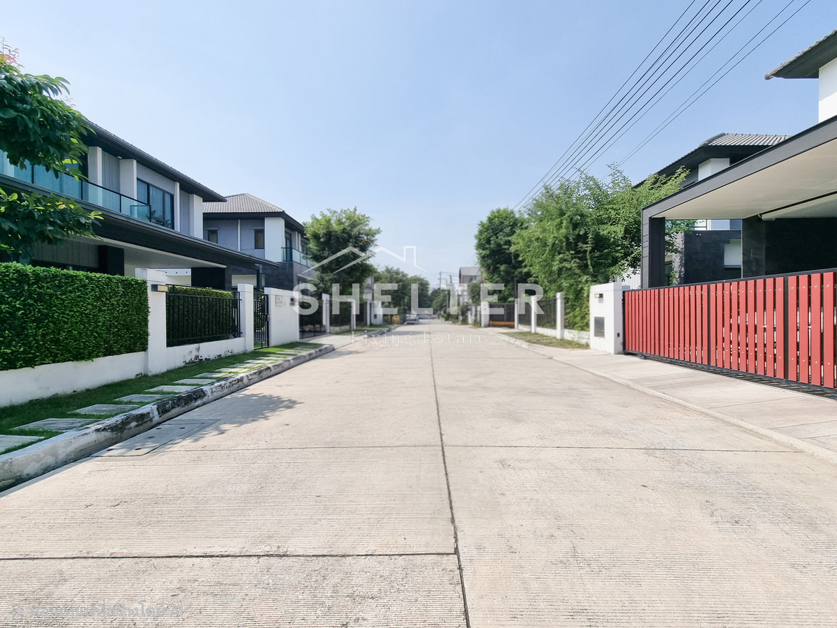 For SaleHouseSeri Thai, Ramkhamhaeng Nida : 2-story detached house, Seri Thai - Ramindra area, near Fashion Island.