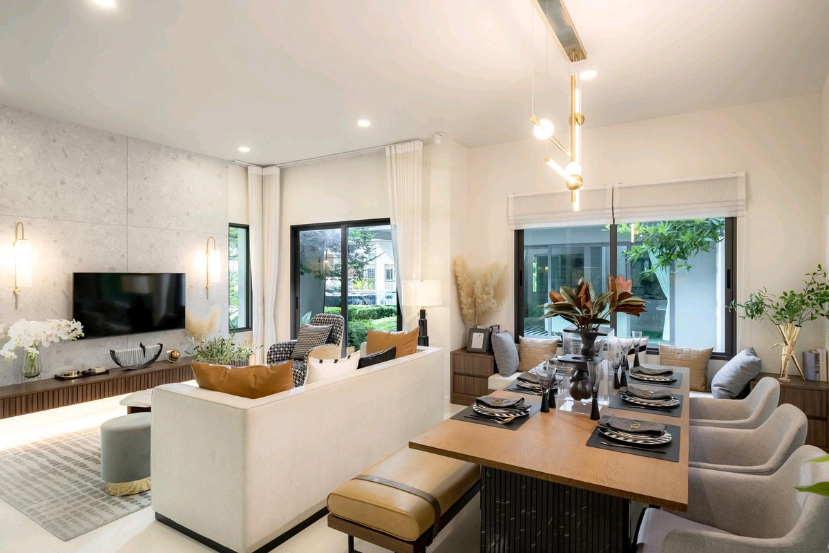 ขายบ้านลาดกระบัง สุวรรณภูมิ : แปลงสุดท้าย1หลุดดาวน์ เพียงราคา 5.xx ลบ. ฟรี โอน ฟรีค่าส่วนกลาง นัดหมายดูบ้านได้ตลอด0613847899