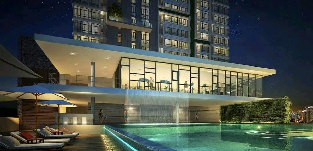 For RentCondoOnnut, Udomsuk : 🚩For Rent : The Sky sukhumvit / Available April 16,26 / 35 Sqm. / Fully Furnished