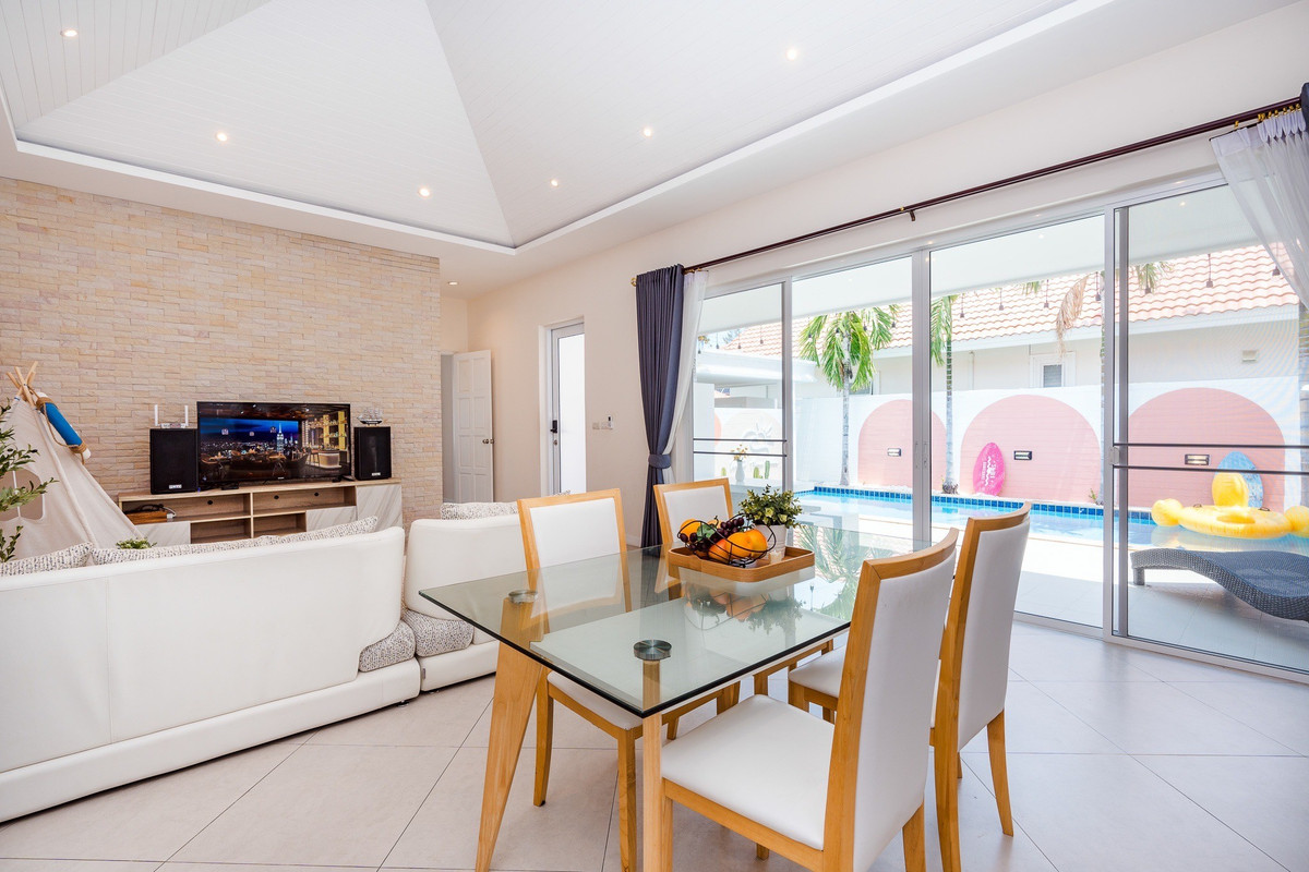 ขายหัวหิน ประจวบคีรีขันธ์ : ขาย พูลวิลล่า  3 ห้องนอน 2 ห้องน้ำ  Winter Home Villa Huahin | พร้อมปล่อยเช่าทันที ไม่ต้องซื้อเพิ่ม