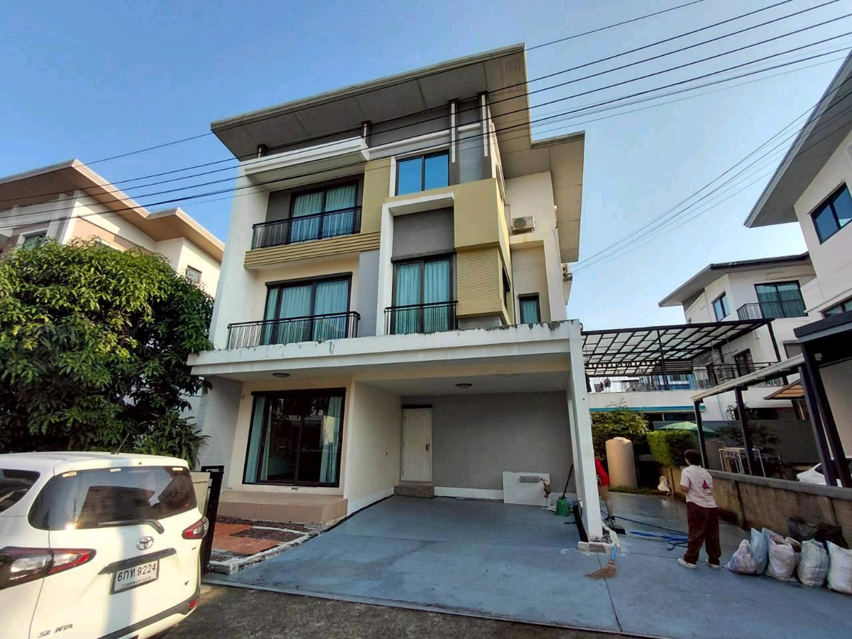 ให้เช่าบ้านนวมินทร์ รามอินทรา : 🏡 ให้เช่า โกลเด้นท์ เพรสทีช สุขาภิบาล5 พร้อมเข้าอยู่