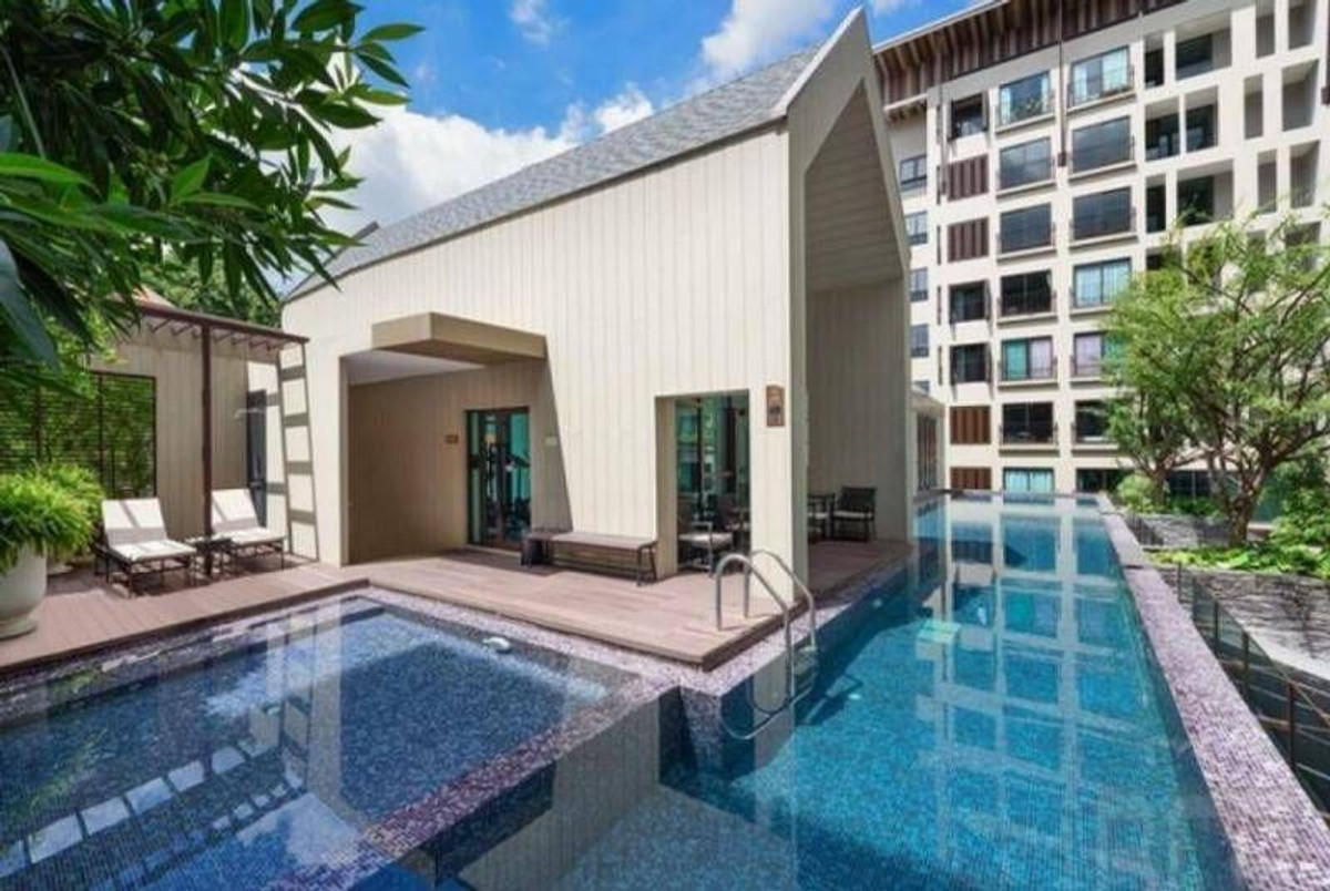 For SaleCondoSukhumvit, Asoke, Thonglor : Condo for sale Rare Unit | Condolette Dwell Sukhumvit 26 | Garden view, quiet | Near BTS Phrom Phong, only 650 meters, near Emporium / EmQuartier
